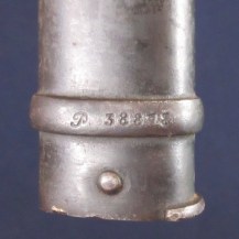 French Gras Bayonet dated 1879 7